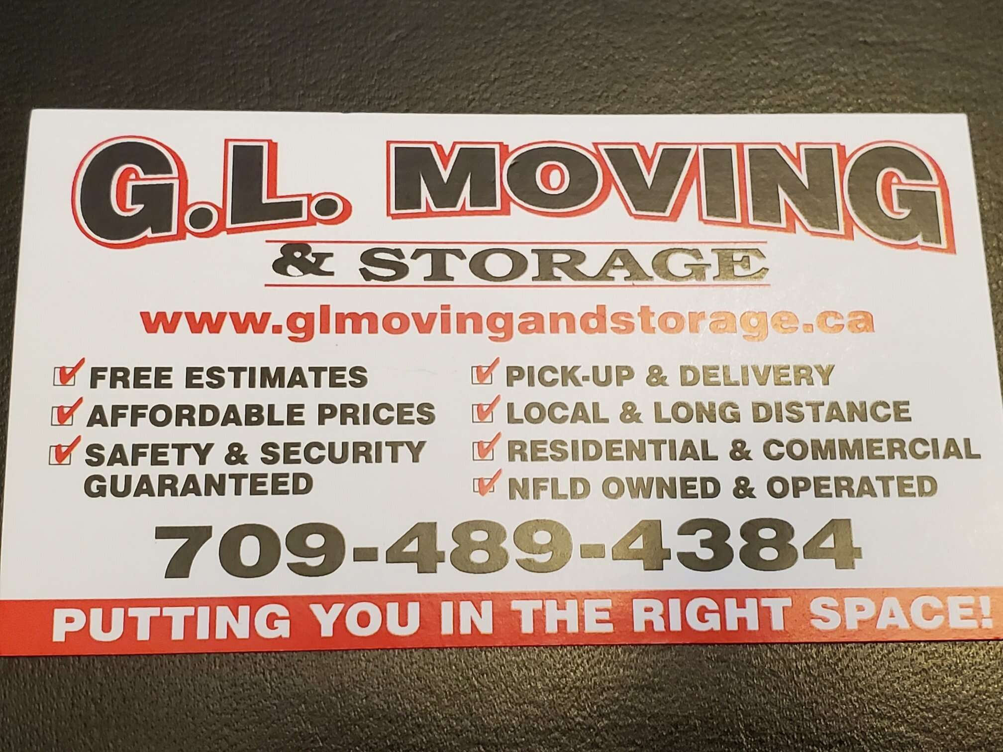GL Moving & Storage